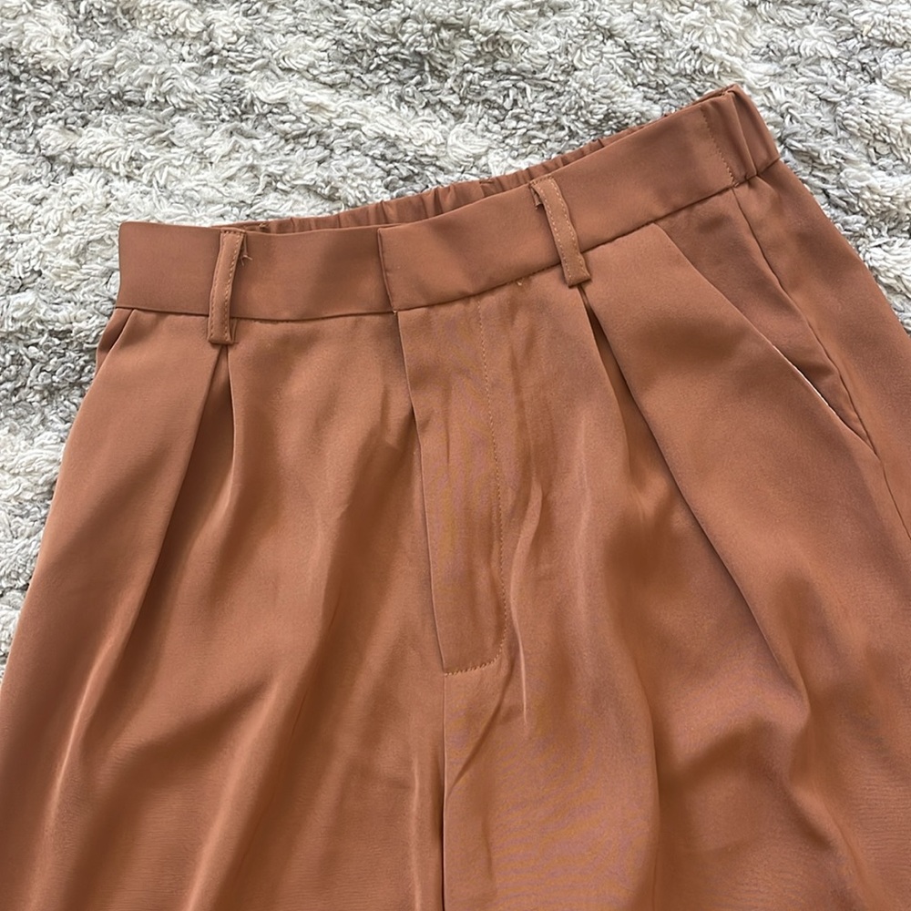 Women’s “Tronjori” pants ; size XS; caramel tan brown color - Picture 2 of 4